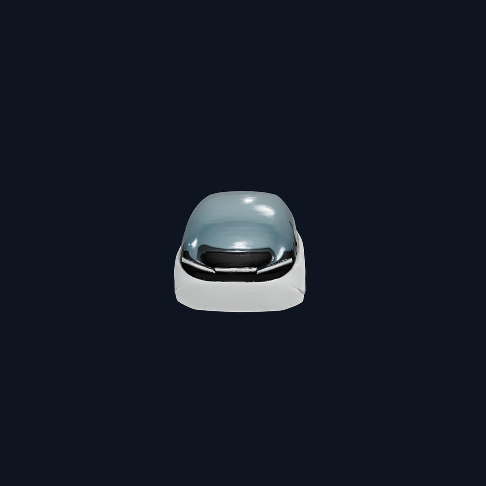 Futuristic Flying Taxi Concept Model