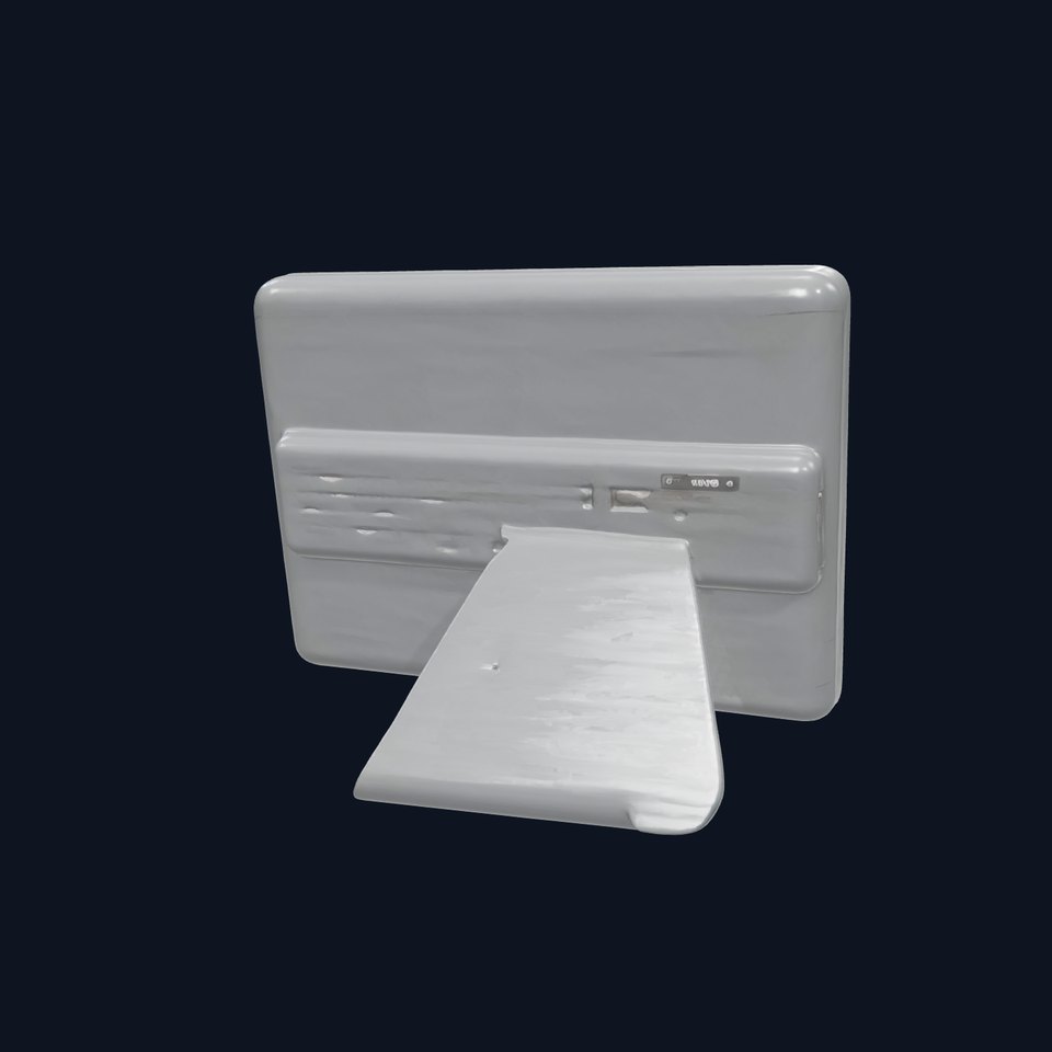 Modern POS Terminal with HD Touchscreen and Chip Reader