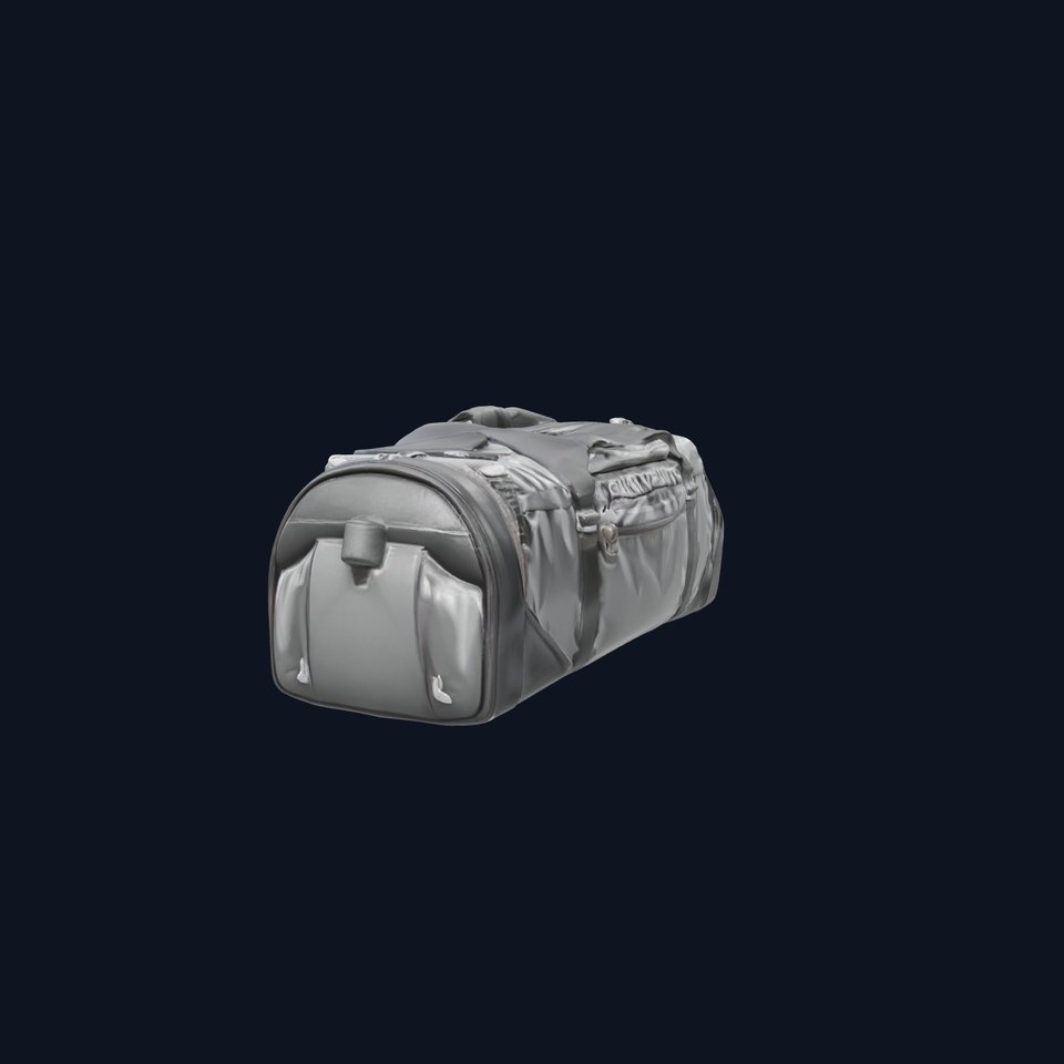 Sports Gear Carrying Bag with Durable Straps 3D Model