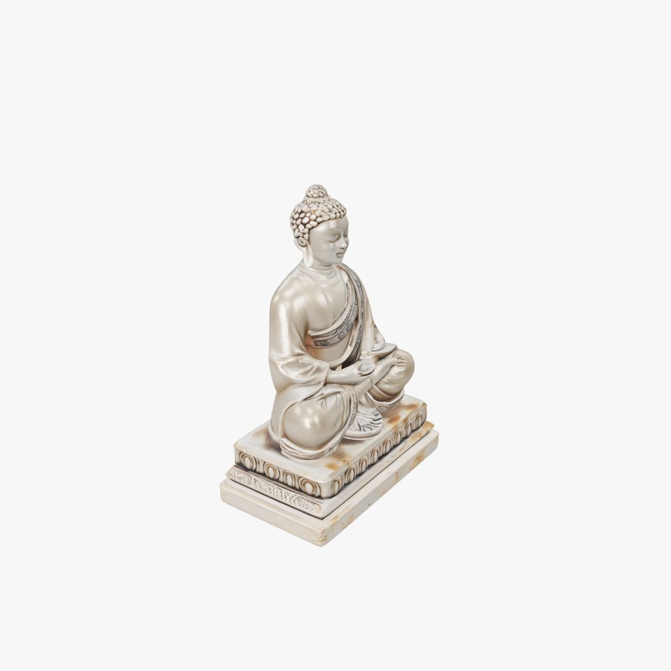 Sacred Tranquility Meditative Buddha Statue