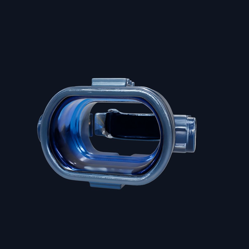 Tactical Night Vision Goggles 3D Model