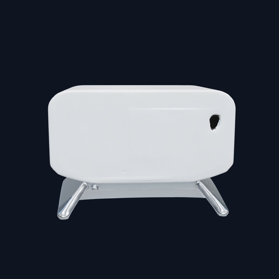 Elegant Metallic Base Diamond Mesh Grille model pack