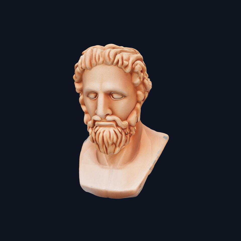 Ancient Greek Terracotta Statue model pack