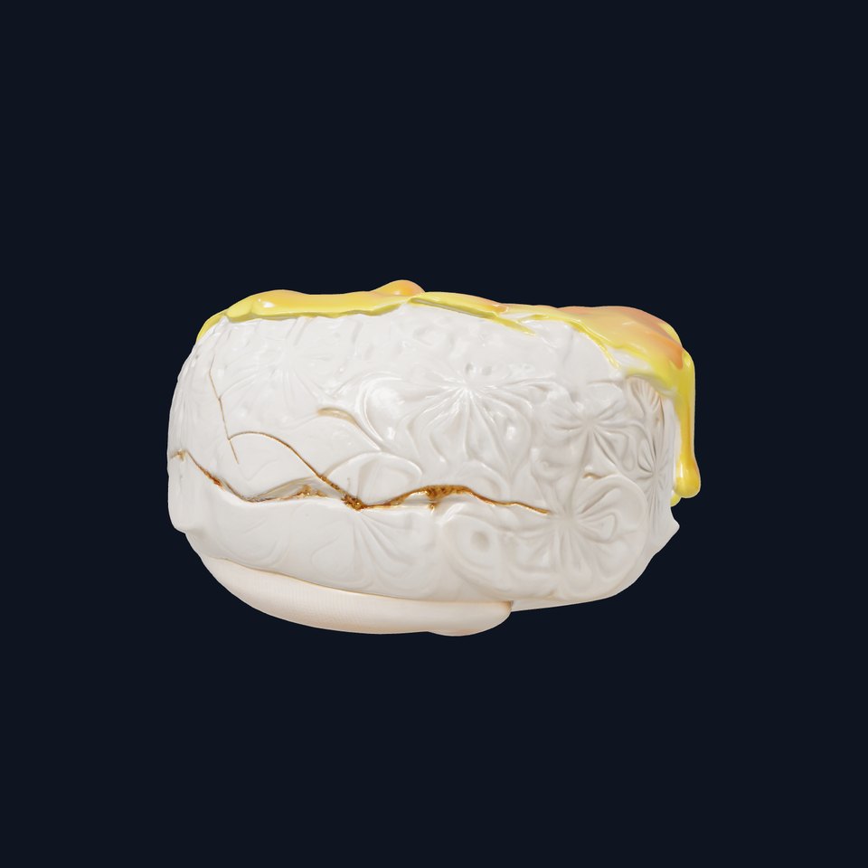 Meringue Cake with Honey Glaze model pack