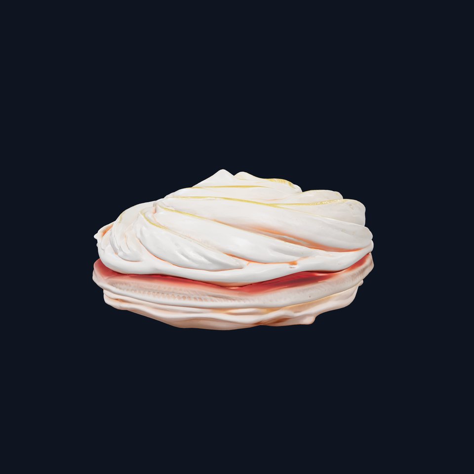 Stylized Meringue Cake Glowing Model Pack