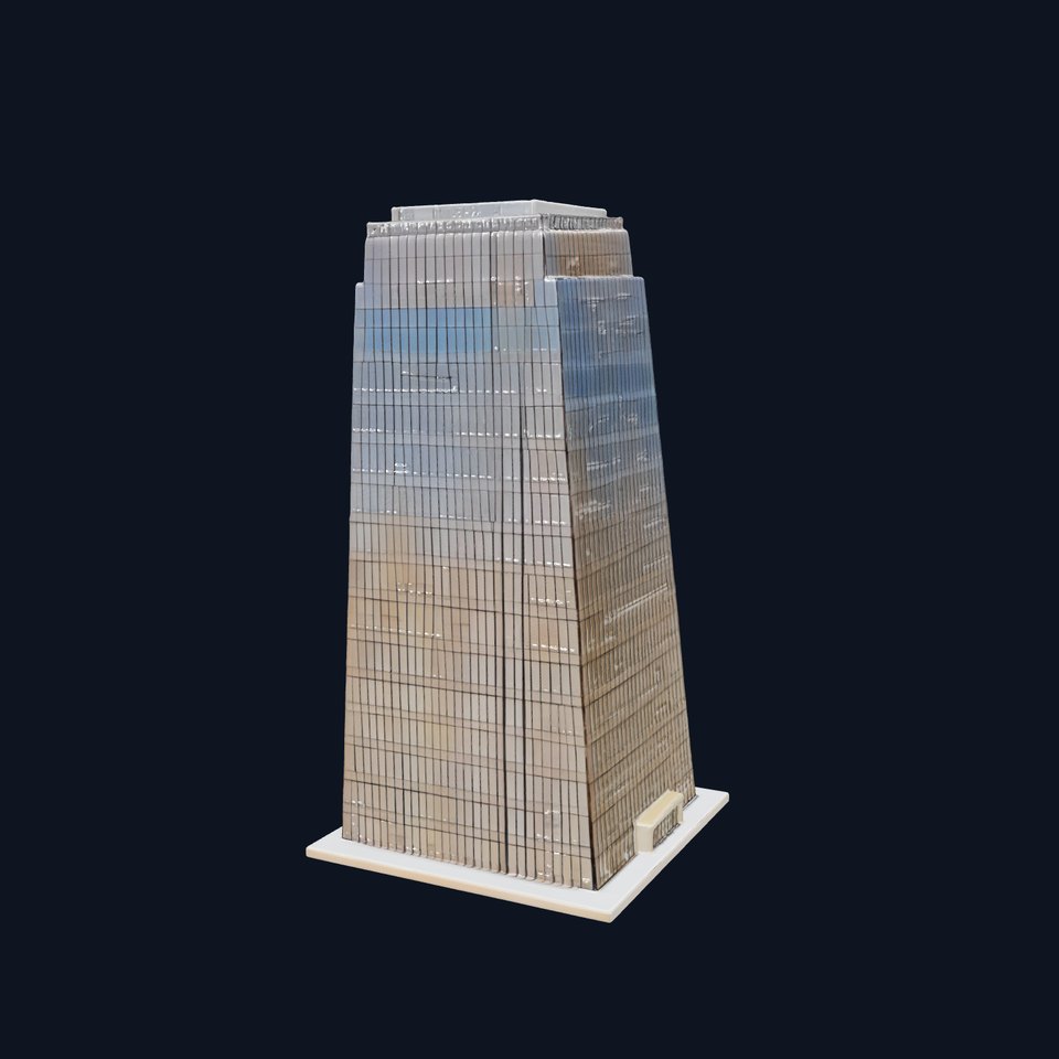Reflective Neon Skyscraper model pack