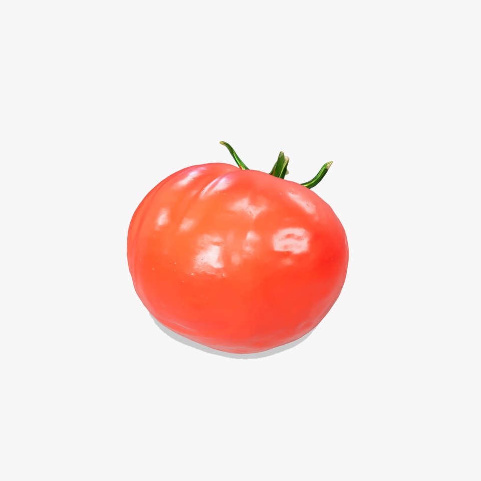 Realistic Shiny Red Tomato model pack