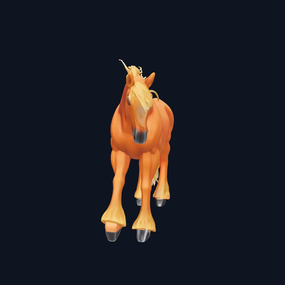 Majestic Horse Sculpture model pack