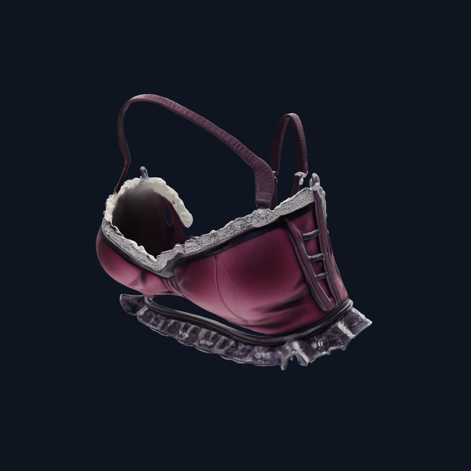 Elegant Lace Lingerie Set model pack viewer poster