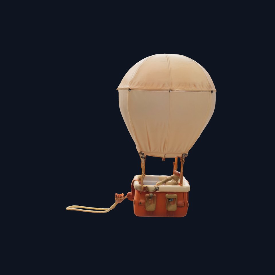 Desert Expedition Balloon model pack