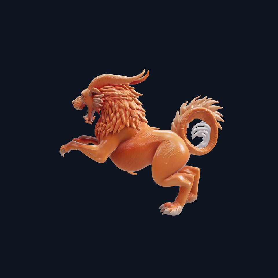 Chimera Mythological Creature model pack