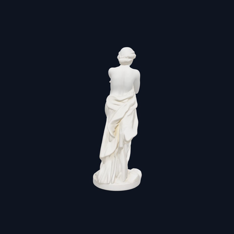 Graceful Classical Nymph Statue model pack
