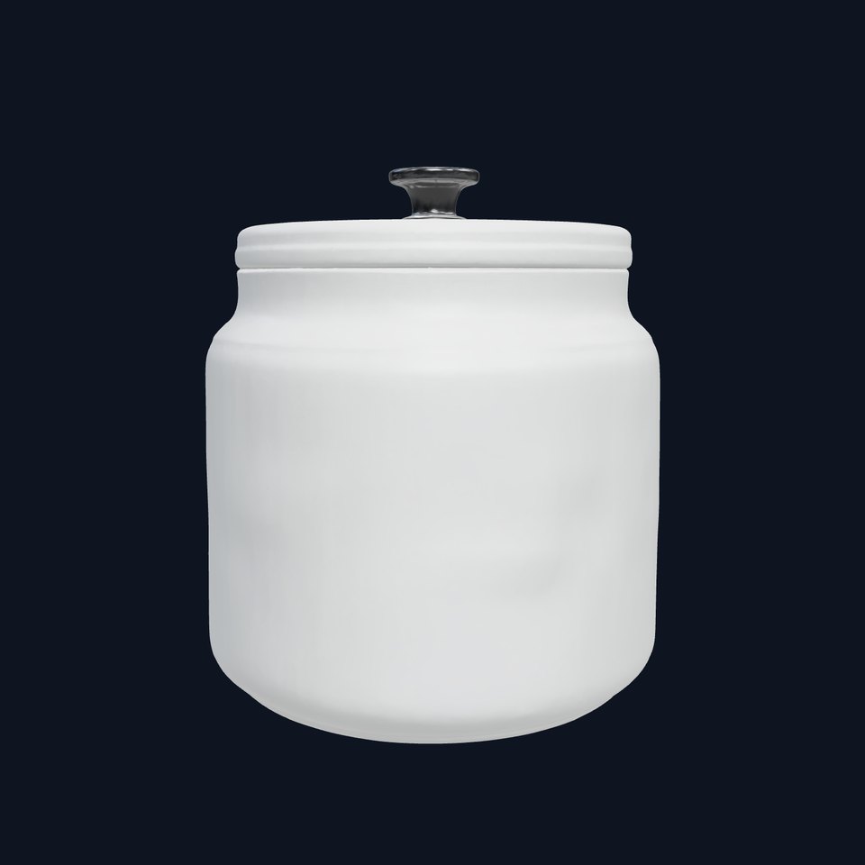 Cat Themed Metal Canister model pack viewer poster