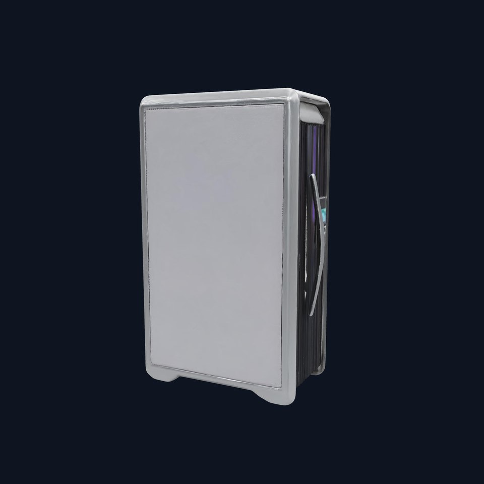 Compact Storage Tower Aerodynamic Design model pack