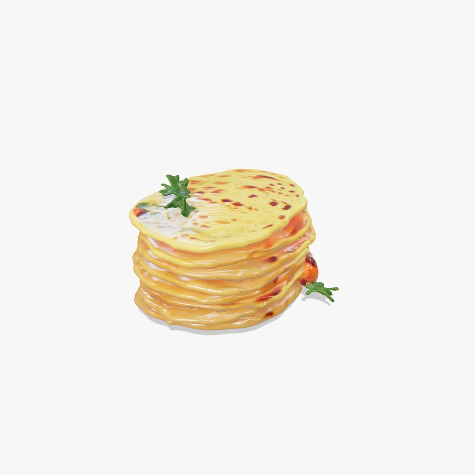 Corn Tortilla Stack Culinary model pack
