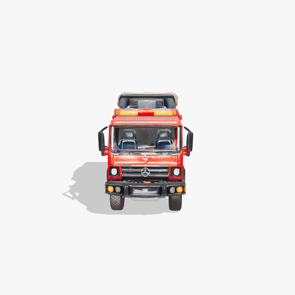 Tactical Emergency Response Truck Model Pack