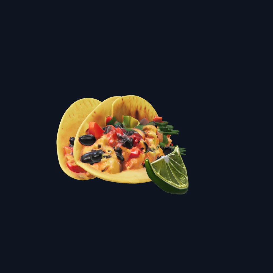 Vegan Breakfast Tacos Model Pack