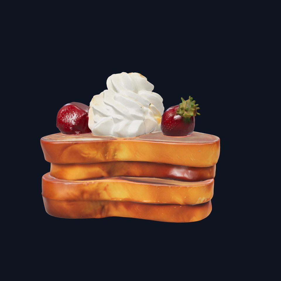 French Toast Breakfast Delight model pack viewer poster