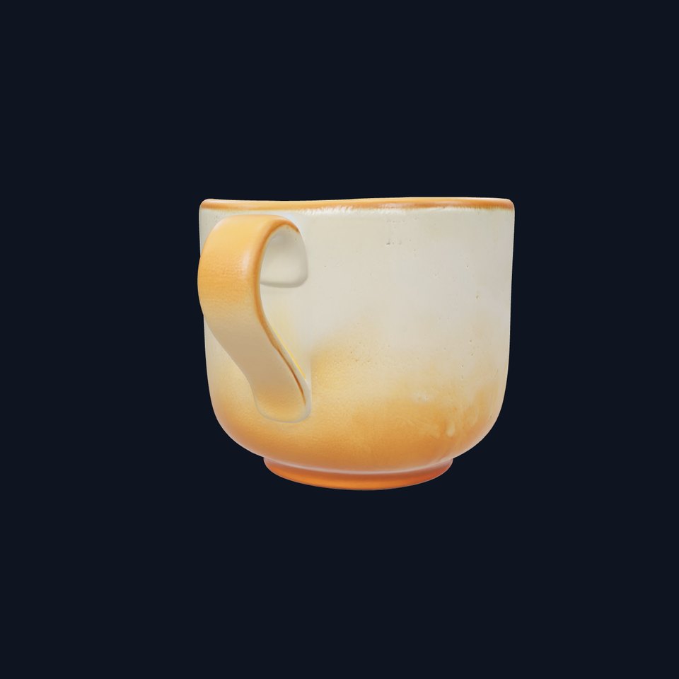 Rustic Farmhouse Tea Cup model pack viewer poster