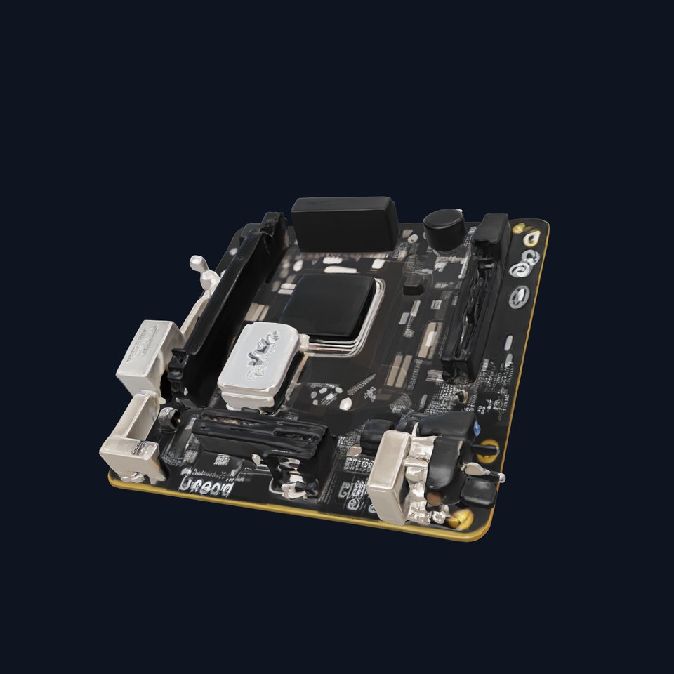 Mini-ITX Motherboard with Wi-Fi Bluetooth model pack
