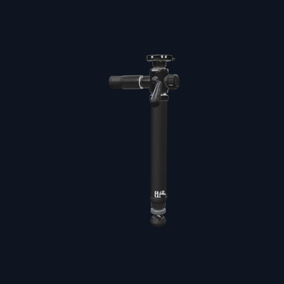Stylized Carbon Fiber Monopod model pack