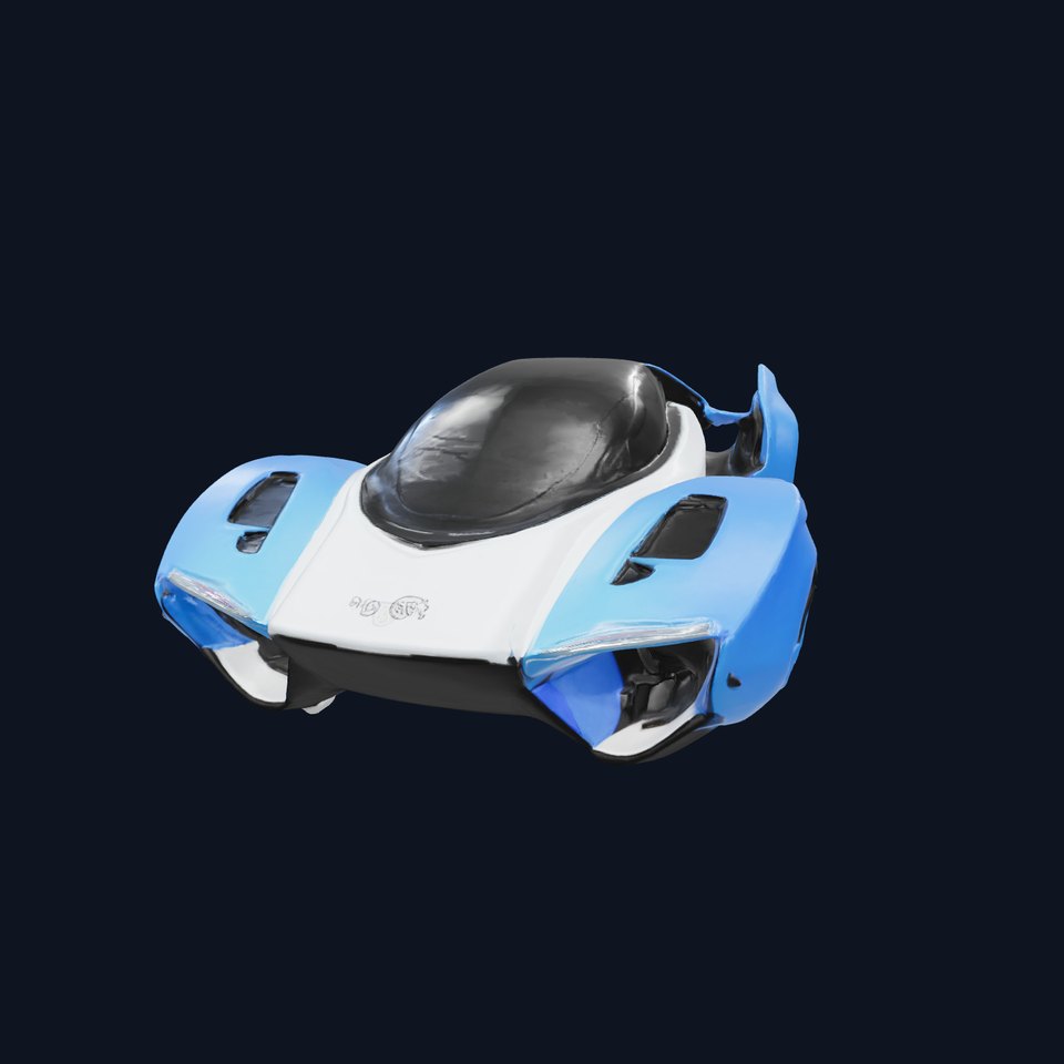 Sleek Urban Flying Car Model Pack with Aerodynamic Design viewer poster