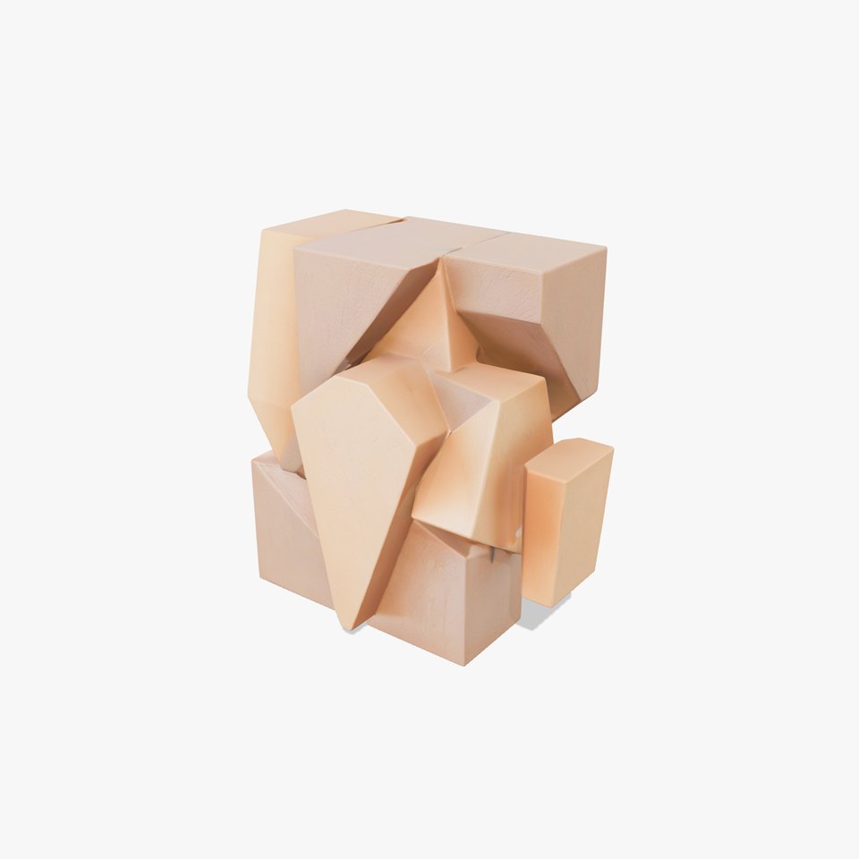 Cubist Abstract Sculpture Model Pack