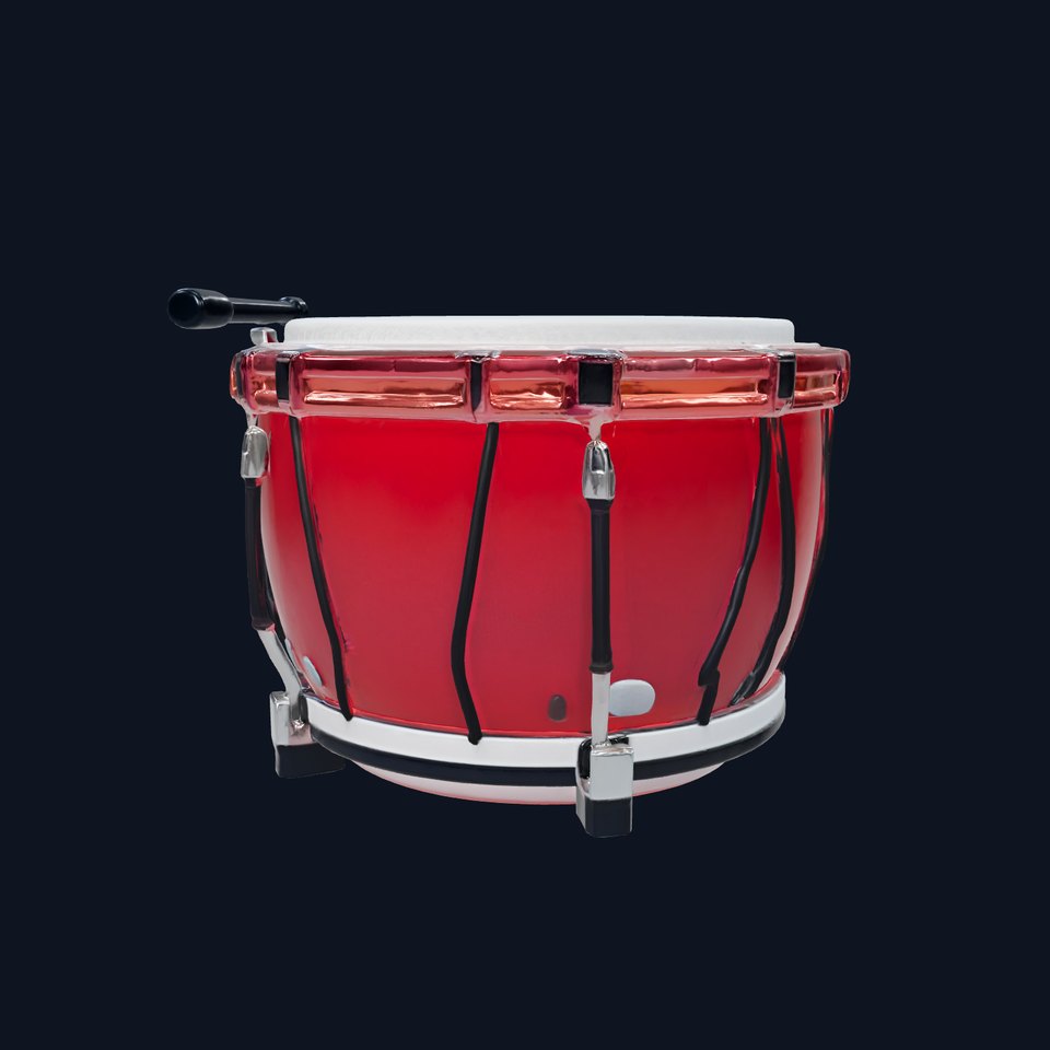 Interactive Musical Drum with Flashing Lights model pack