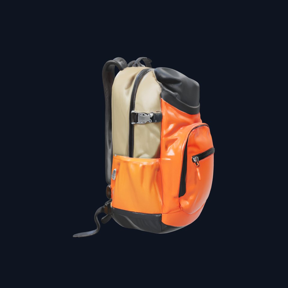Versatile Hiking Travel Backpack model pack