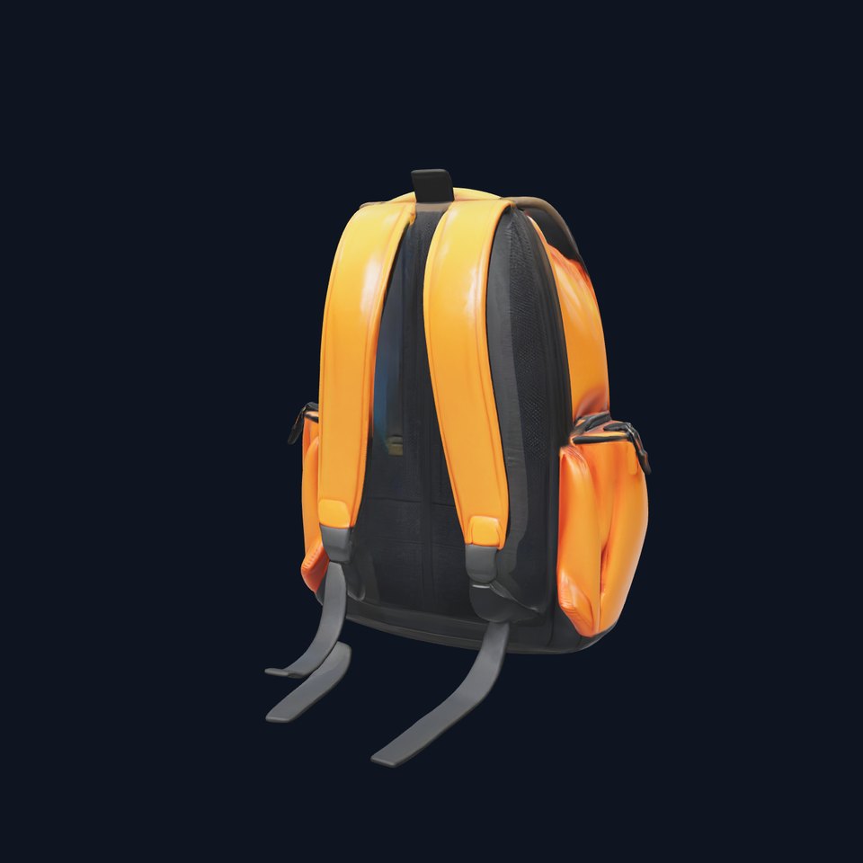 Stylish Sports Backpack Model Pack viewer poster