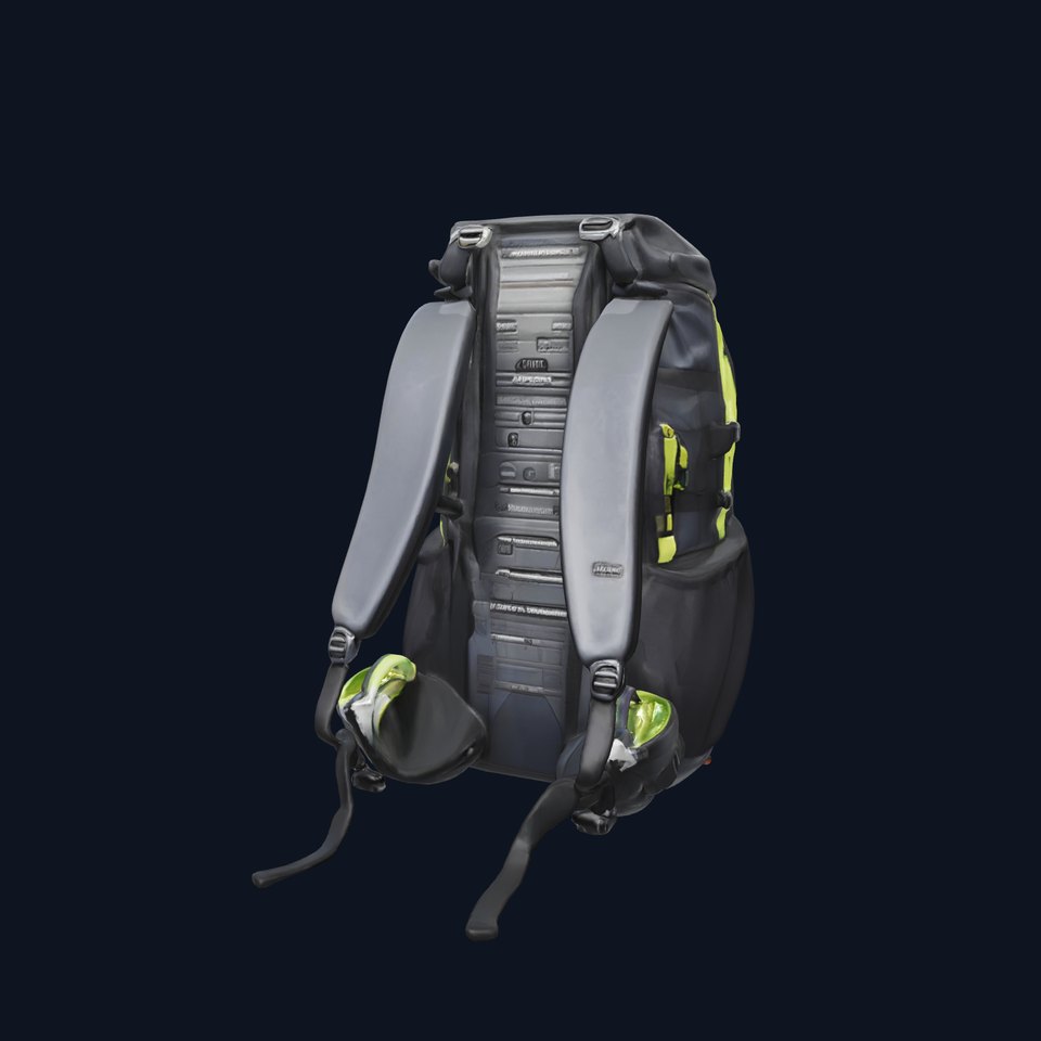 Advanced Sports Backpack with Modular Design model pack