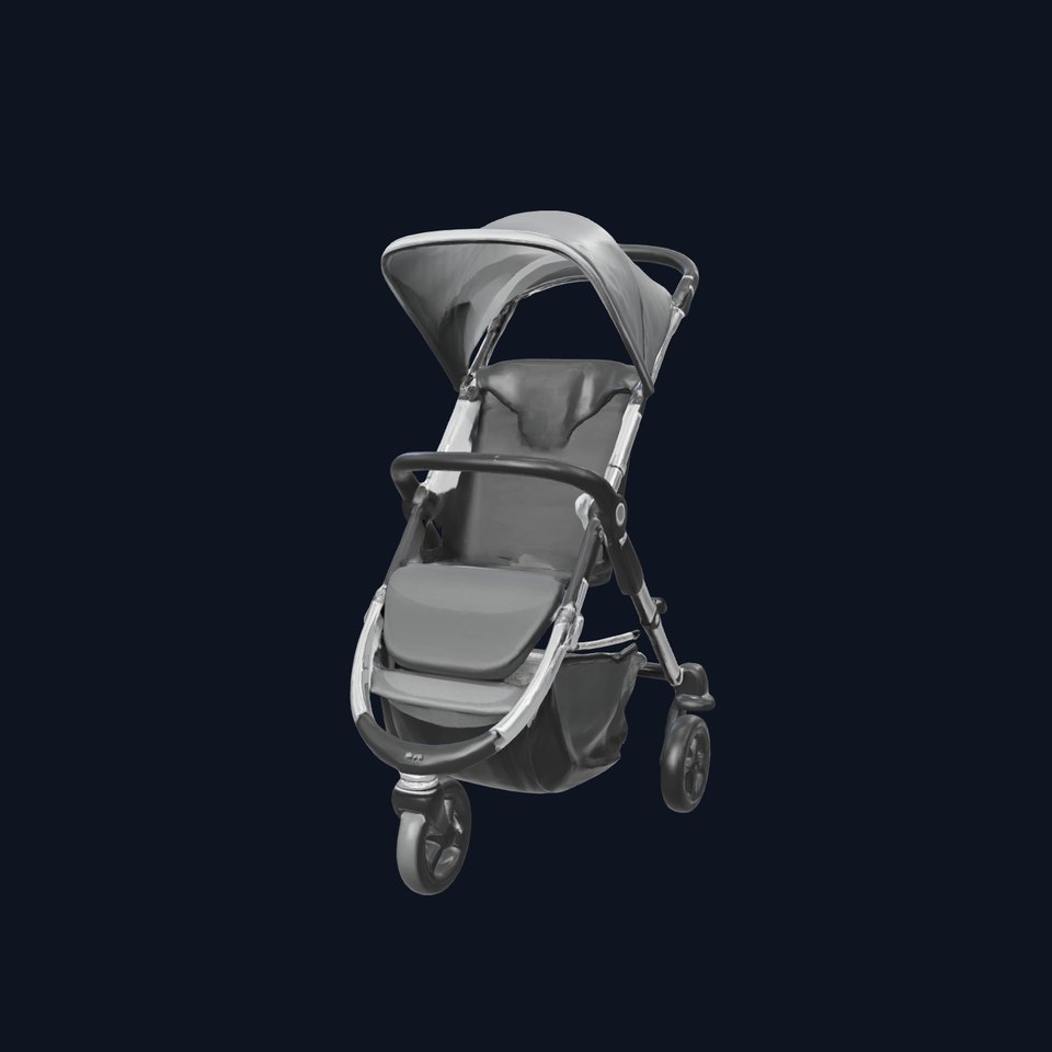 Lightweight Umbrella Stroller with Safety Belts model pack