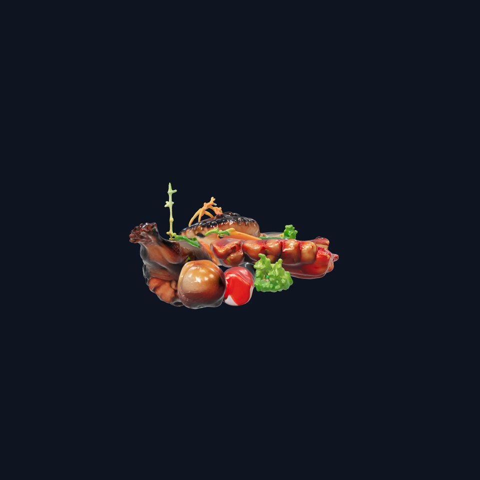 Gourmet BBQ Feast Model Pack