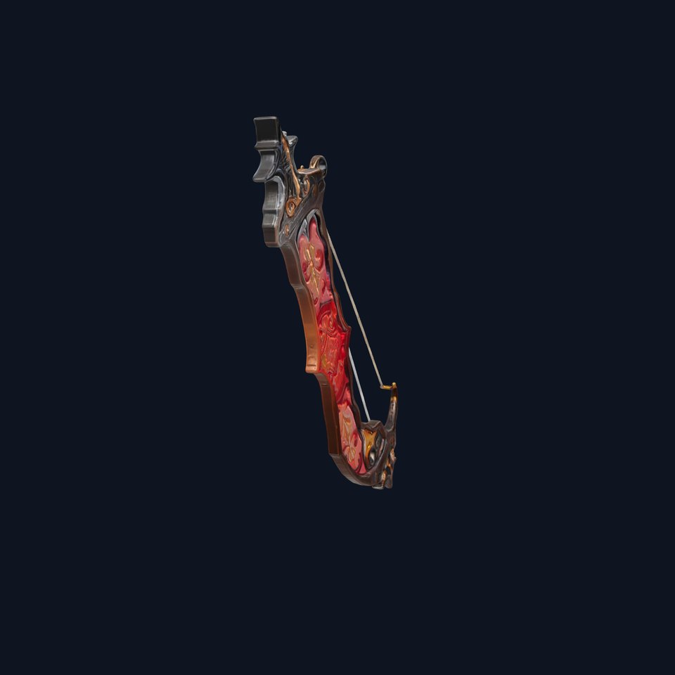 Mythical Enchanted Bow Radiant Runes model pack