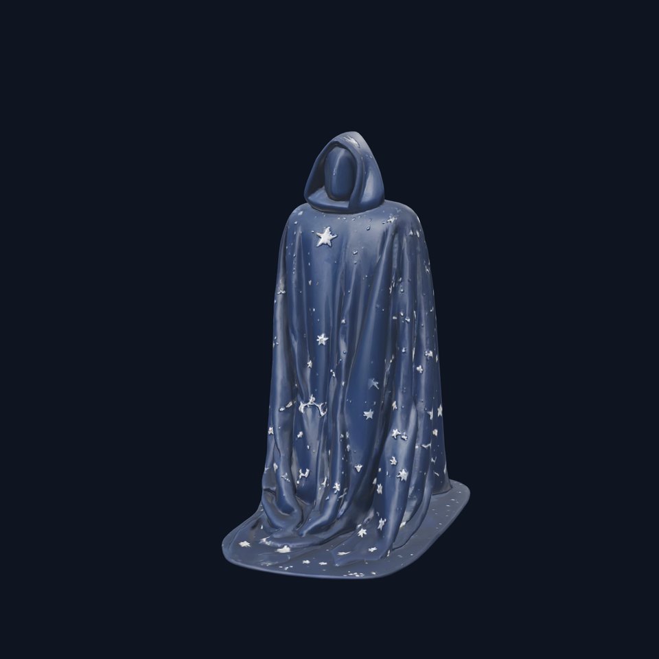 Wizards Constellation Cape Magical model pack viewer poster