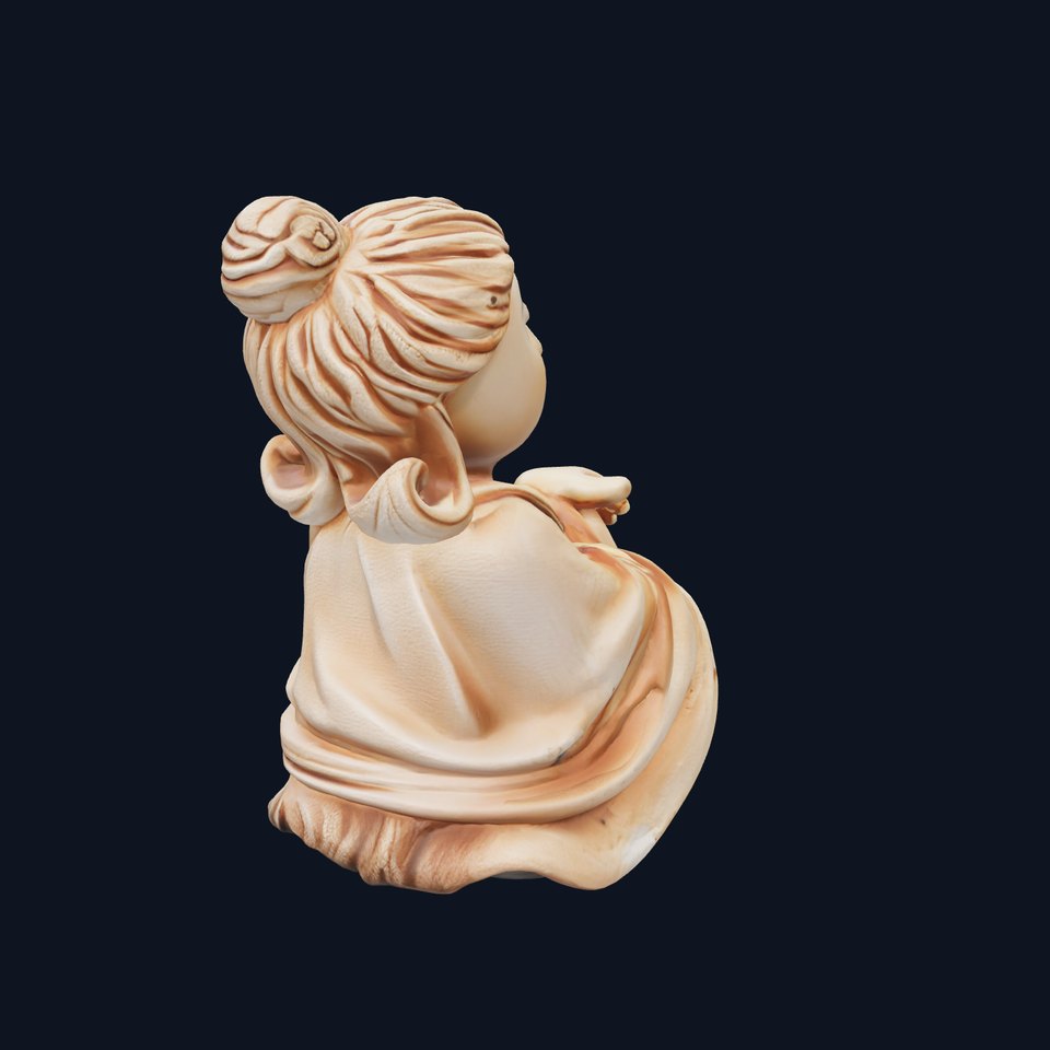 Ancient Deity Statuette Model Pack