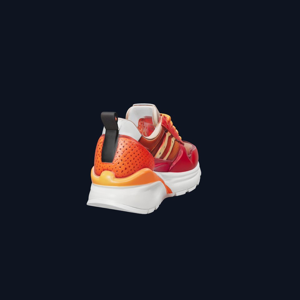 Stylish Athletic Trainer Model Pack with Colorful Design