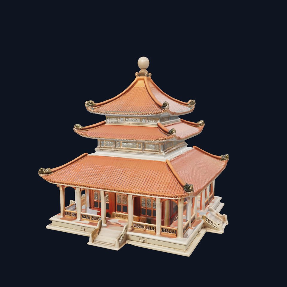 Confucian Temple Architectural Precision Model Pack