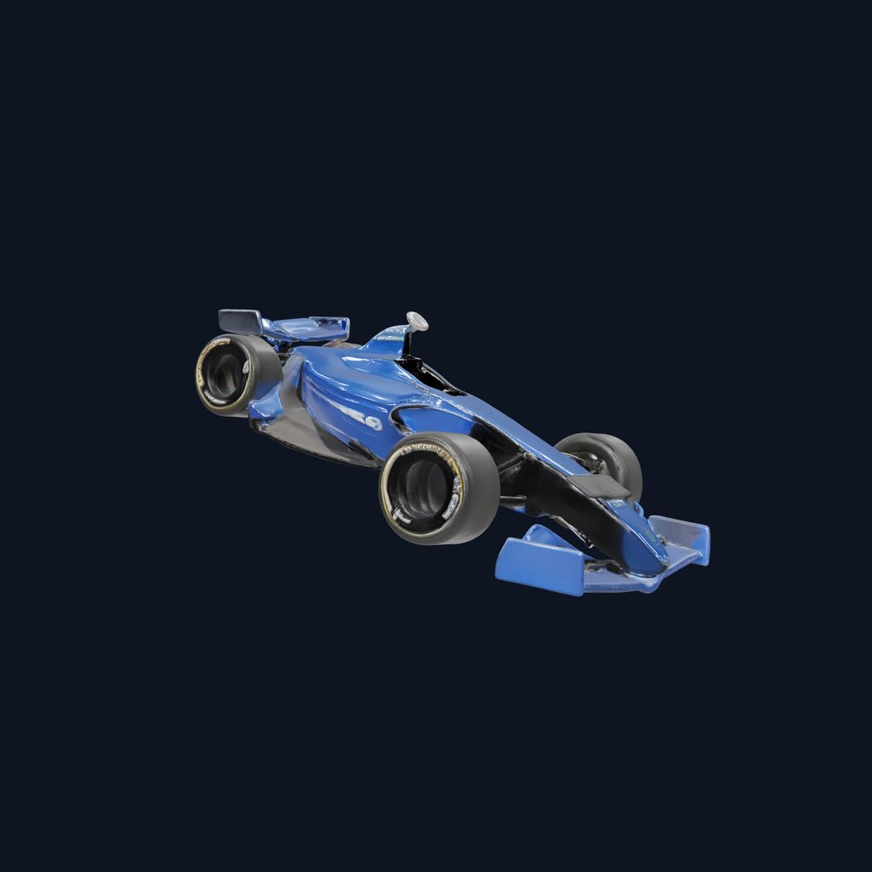 Formula  Midnight Blue Racecar model pack