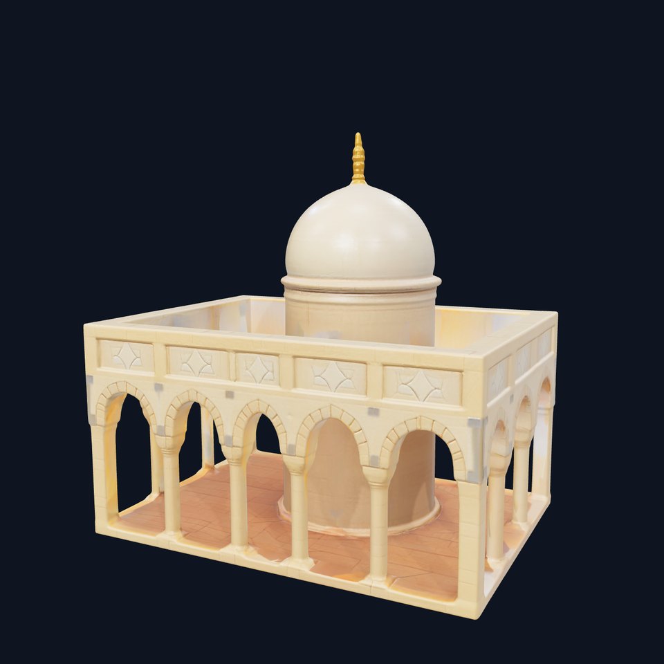 Medina Mosque Architectural model pack