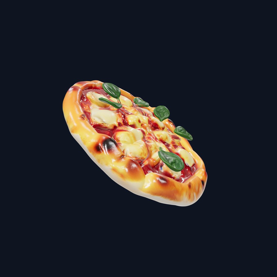 Neapolitan Pizza D Model Pack