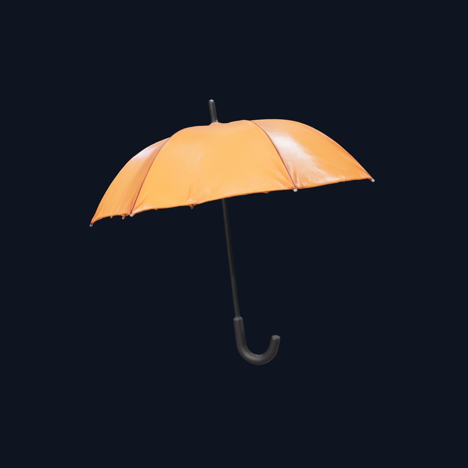 Dual Canopy Umbrella for D Visualization model pack