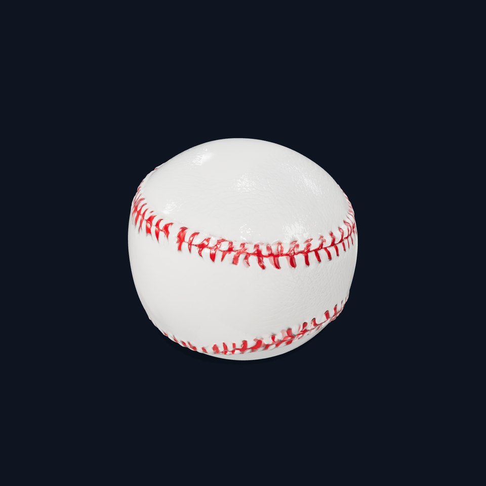Baseball model pack with realistic textures viewer poster