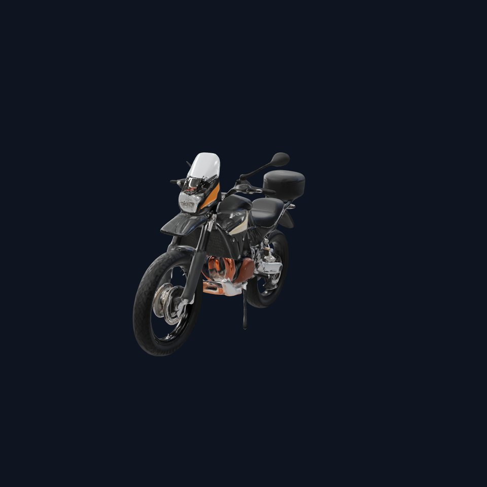 Adventure Motorcycle Model Pack