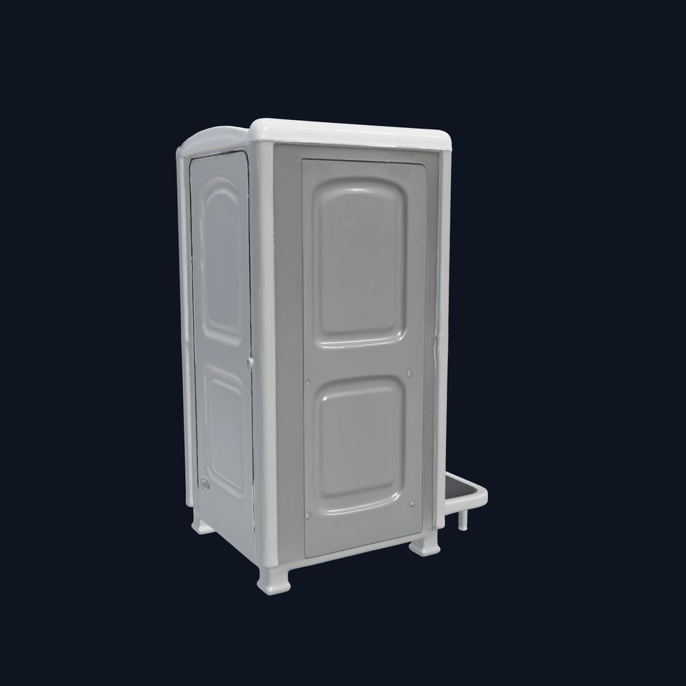 Portable Restroom D Model Pack viewer poster