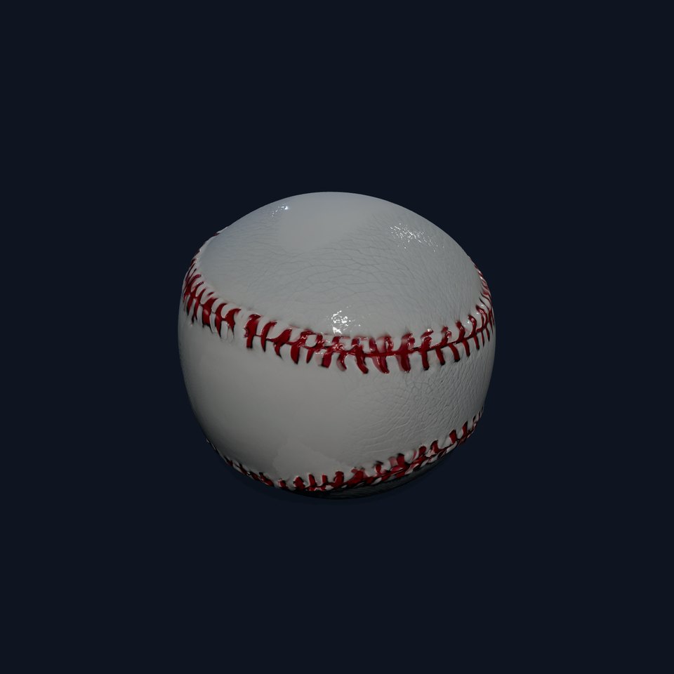 Baseball Model Pack with Detailed Textures