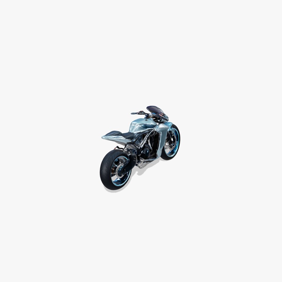 Futuristic Motorcycle Model Pack with High Detail viewer poster