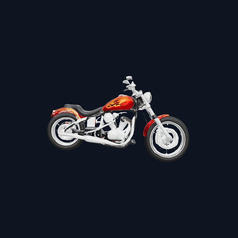 Custom Motorcycle D Model Pack viewer poster