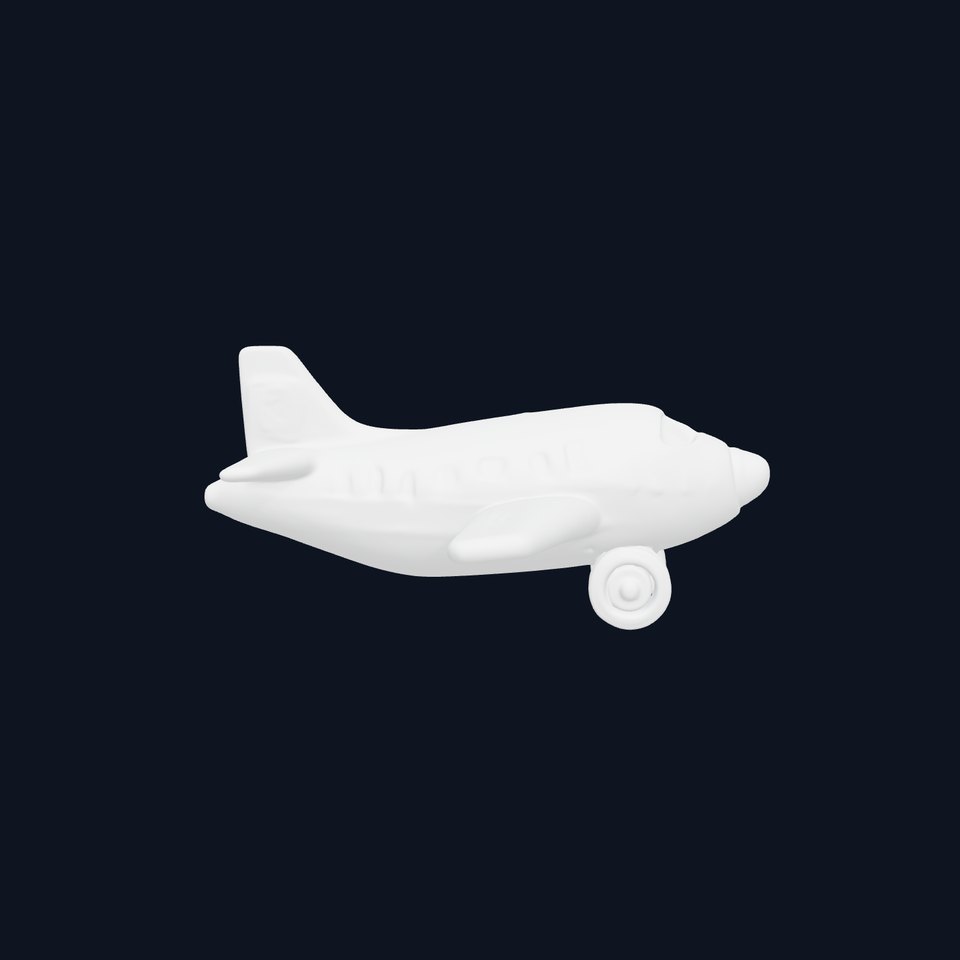Toy Airplane Model Pack for Interactive and Rendering Applications