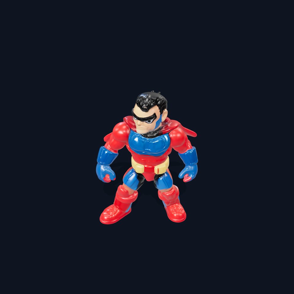 Superhero Character Model Pack for D Animation